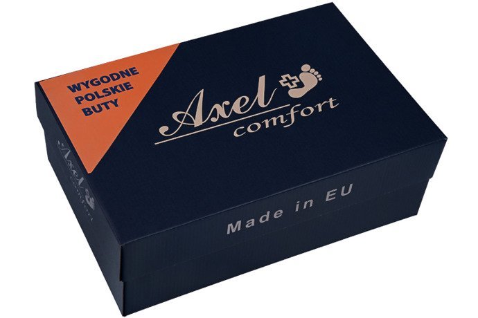 Czółenka na obcasie buty AXEL Comfort 1007 Sabbia